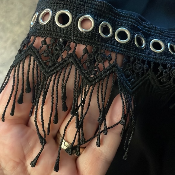 CARTISE High End Designer Grommet Cold Shoulder Tunic - Sz XL / 12 - Picture 12 of 12